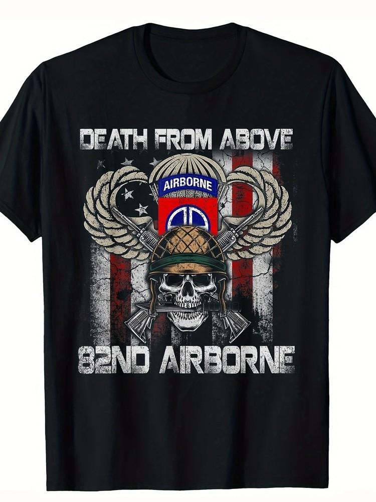 

[Death From Above, Veteran Tee] 82nd Airborne Division Veteran T-Shirt 3XL