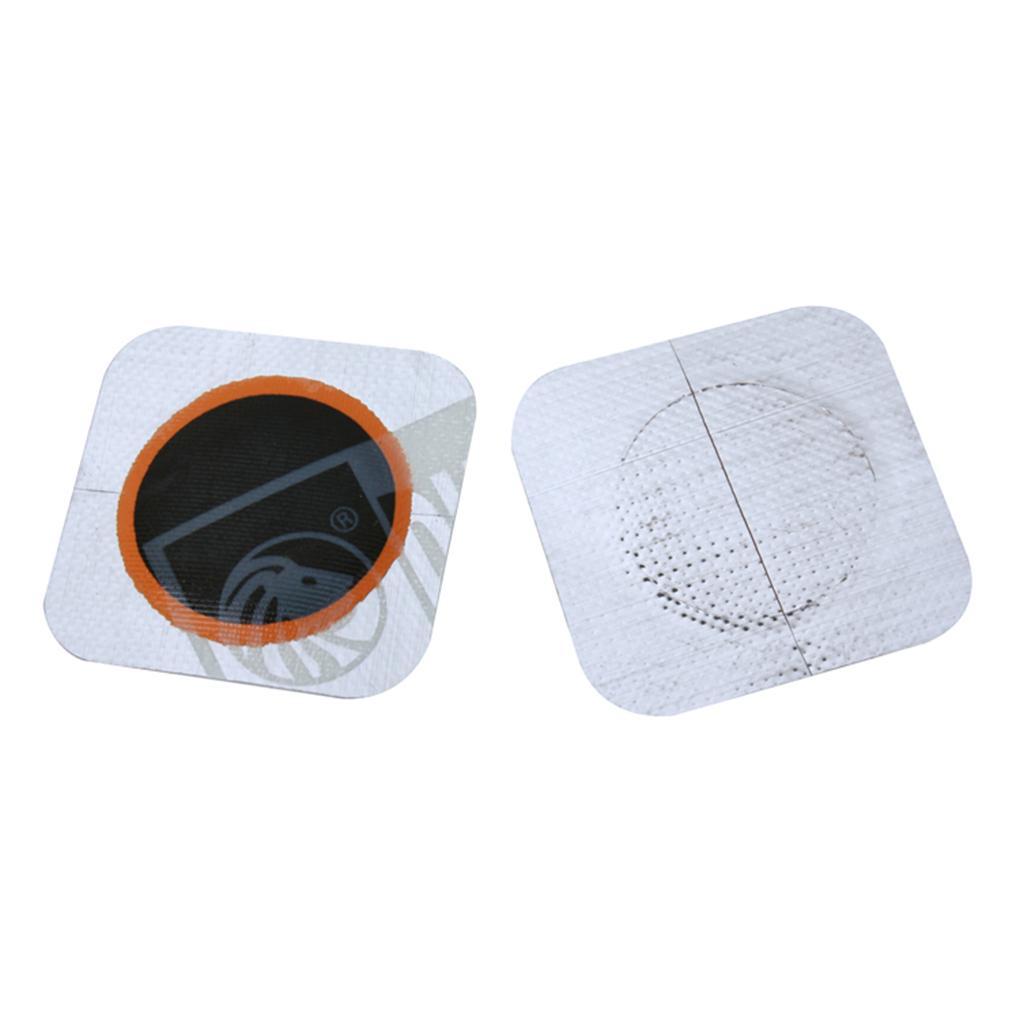 Bicycle Tire Patch Set Repairing Tools Cycle Reusable Kit Emergency