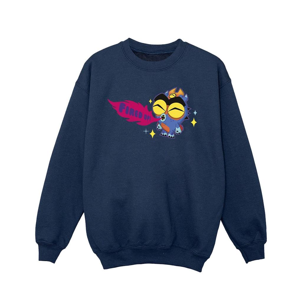 Disney Girls Big Hero 6 Baymax Fred Fired Up Sweatshirt