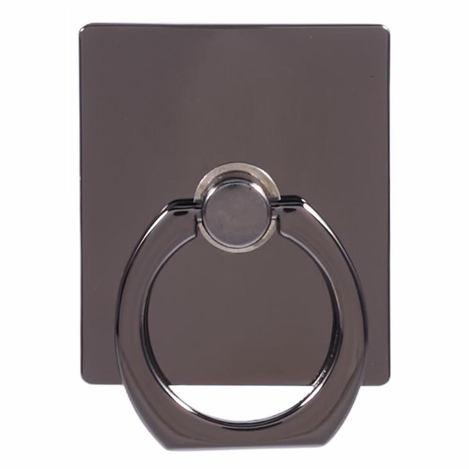 

Metal Square Mobile Phone Adhesive Bracket Cellphone Kickstand Holder Black