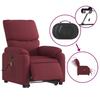 Vidaxl Lift-Up Massage Chair, Electric, Reclining, Red