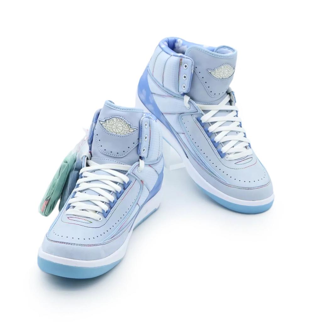 DQ7691-419 J Balvin Nike Air Jordan 2 Retro SP Celestine Blue White (Men's)