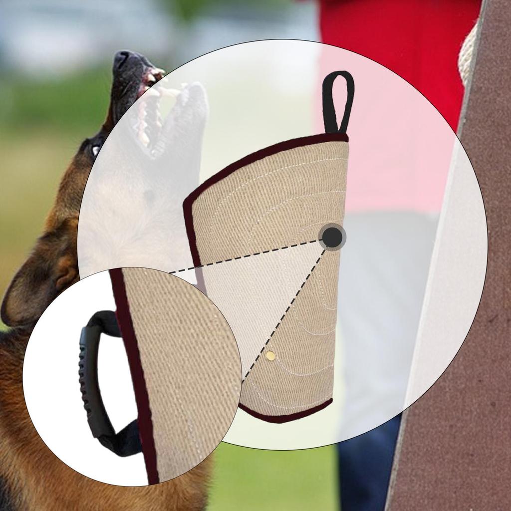Dog Bite Sleeve Equipment Abrasion Resistant Arm Sleeve Canine Protection for Dog Training Sessions