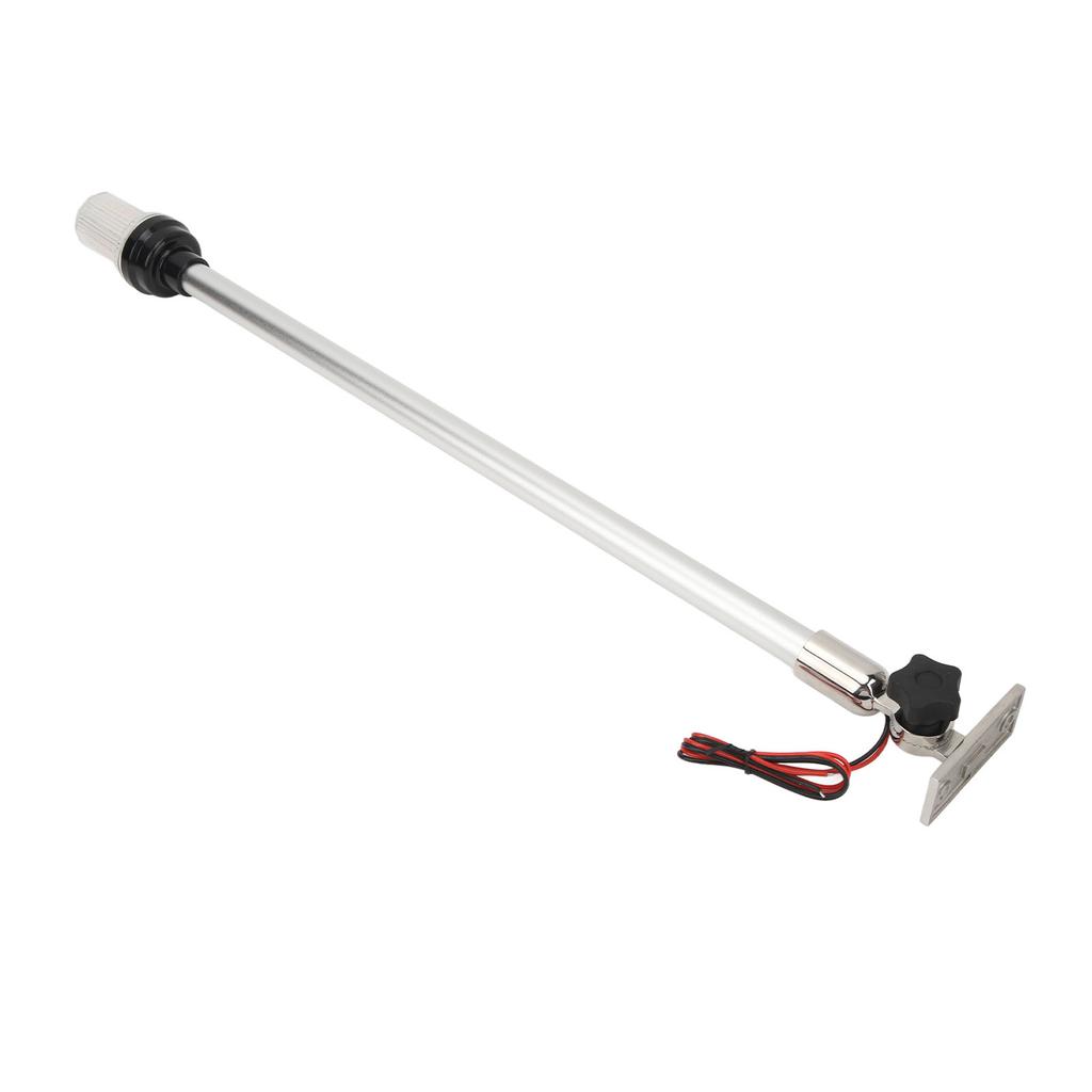 Boat Anchor Light LED 180  Degrees  Rotatable 24in Stainless Steel Base COB Boat Stern Light for Yachts