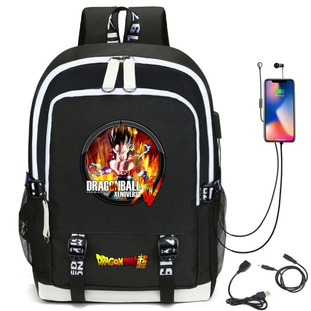Anime Dragon Ball Surrounding Sun Wukong Printing Student Youth Large Capacity Casual School Bag Male Backpack Female