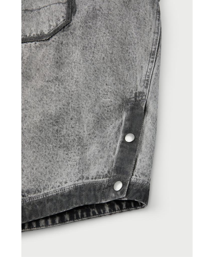 Iro Chen Faded Denim Work Jacket Irjcs26028Gyx