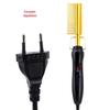 Wet and Dry Electric Heating Copper Comb - Straightening, Perming, Curling Iron Hairdressing Tool