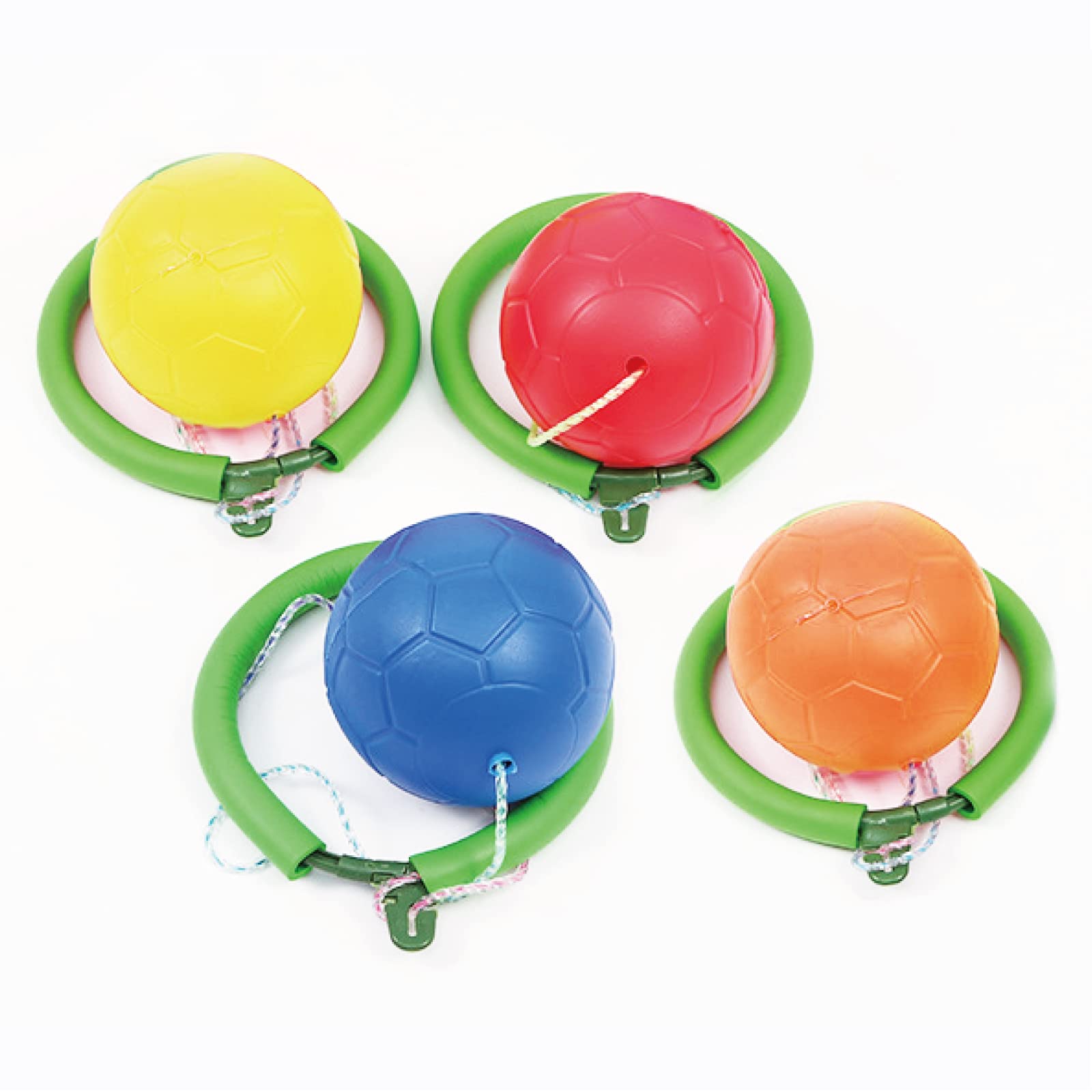 

TJQ Прыжки через скакалку Парк Прыжки Уличная спортивная игрушка Цветной мяч, Мяч, Играть, Веревка, Прыжки, Игрушка, [4 шт.]