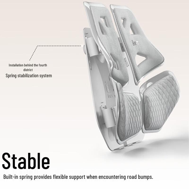 BKT Ergonomic Lumbar Support Sitting Posture Chair CN plug (adapter included)