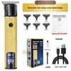 Waterproof Professional Hair Clipper: Quick Charge, Oil Head, Bald Head, Home Hairdressing Trimmer.