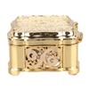 Metal Jewelry Storage Box Vintage Alloy Small Treasure Chest Case Trinket   for Ear s Necklace Bracelet