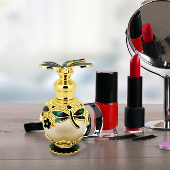 15m Essential Oil Bottle Strong Decoration Translucent Animal Decor Flower Rilievo Perfume Storage Good Detail Concentrated Perfume Oil Bottle Present