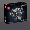 Mould King 10088 535pcs Technical Electrically Driven V8 Engine Building Block Model Kit For Adults Creative Assembly Brick Toys