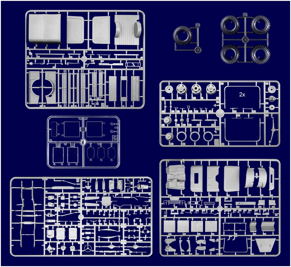 Roden 1/35 Scale US Army Dodge M37 4WD Cargo Truck 1950-1960 Plastic Model Kit RE35806