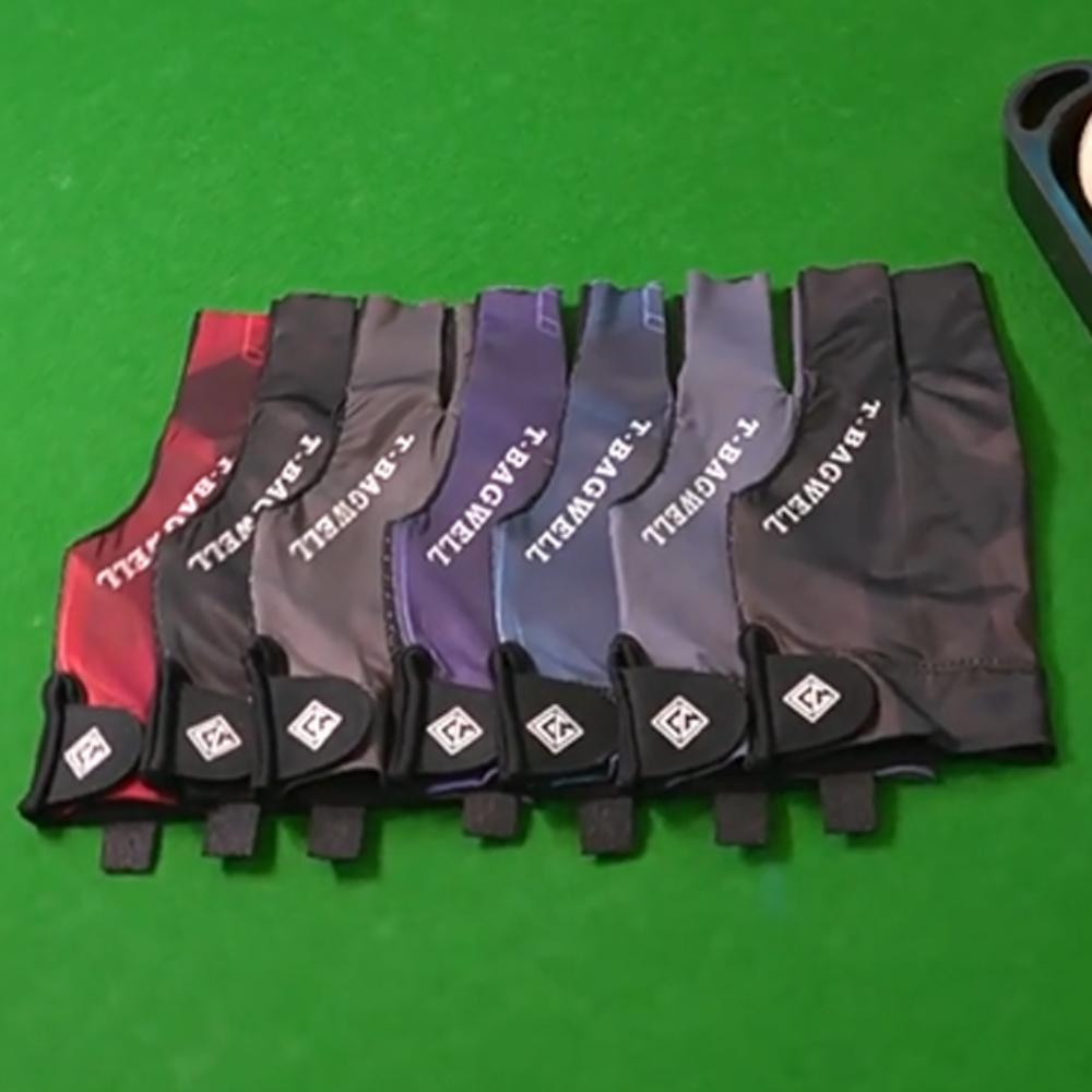 Left Hand Billiards Gloves Anti-sweat Wear-resistant Open 3 Fingers Gloves Light Breathable Three Finger Gloves