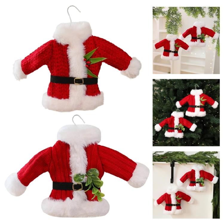 Santa Themed Holiday Accent Piece Metal Structure With Soft Fabric Body Christmas Mantels Shelf Decors