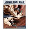 3D Wooden Puzzle Racing Car Model Kits 5H Build 8-10M Forward Mechanical Roaring Engine for Adults Teens Kids