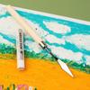 7Pcs Stainless Steel Oil Painting Knives Artist Crafts Spatula Palette Knife Mixing Knife Scraper Art Tools