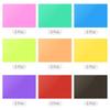 2 Kits Gel Light Filter Transparent Color Correction PVC Sheets 9 Colors