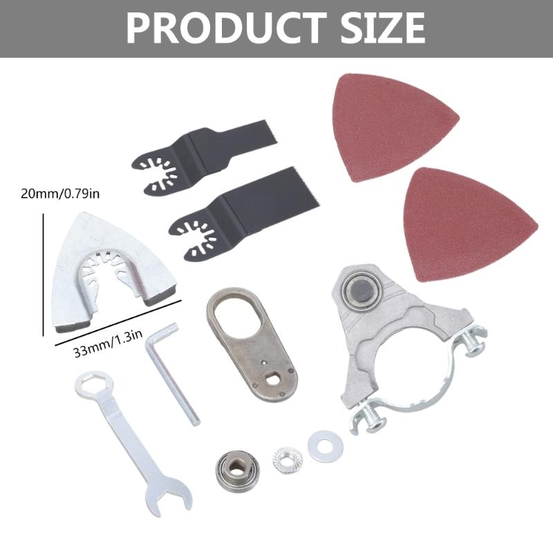 Practical Angle Grinding To Universal Treasure Adapter for Wood Metal Grinding Polishing Cutting Power Tool Accessories