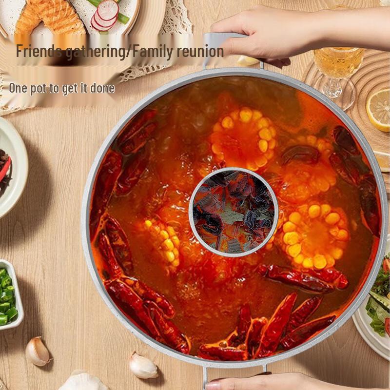 Traditional Old Beijing Aluminum Charcoal Hot Pot
