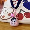 Bear Keychain Sturdy ABS Key Holder Lovely Designs LED Light Glowing for Women and Kids Backpack Purse Ornament