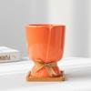 Desktop Decorative Bouquet Bow Vase Nordic Style Table Ornament Flower Vase  Living Room