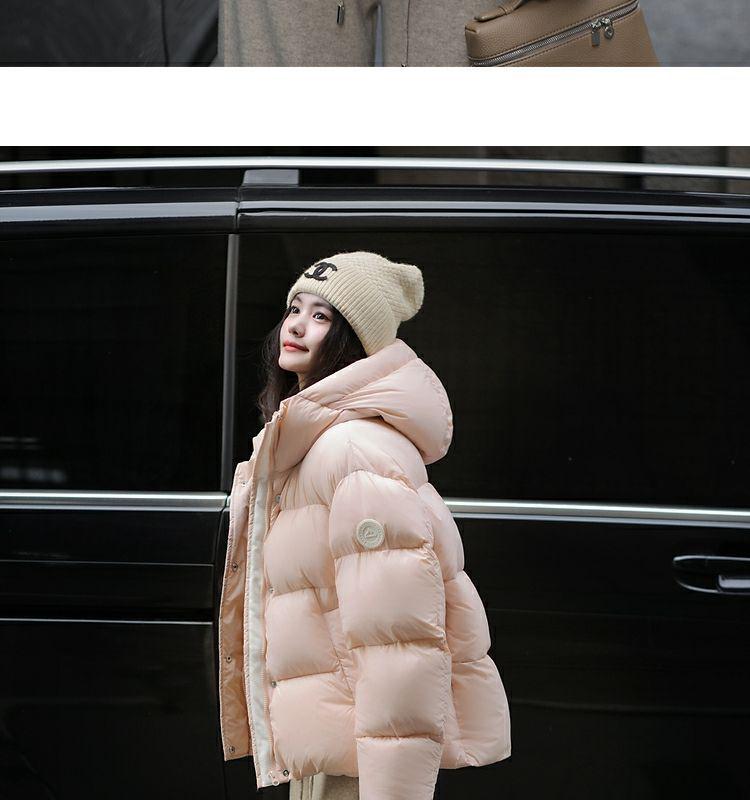 2025 Hot Style Heavyweight Short Hooded Down Jacket - 90% White Duck Down, Waterproof, Snow Mountain Design.