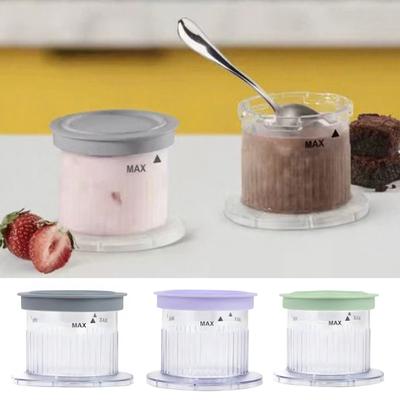 Coppa Gelato 5-in-1 Gelatiera Alimentare Riutilizzabile Multiuso Gelato Milkshake