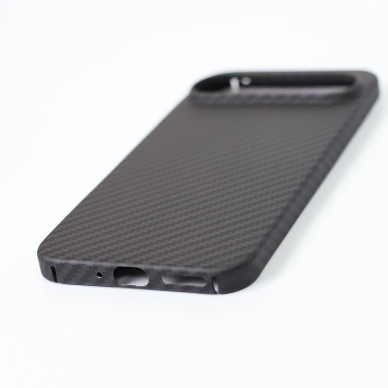 YTF-Carbon Carbon Fiber Case for Google Pixel 9 Pro XL Anti-fall Aramid Fiber Case Design Pixel 9 Cover Thin and Light