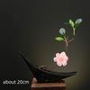 onigiri bento Sashimi Plate dish tray Decorative vase with flowers Sushi shop hotel Restaurant sea food decorations tree flower