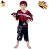 Halloween Children's Male Pirate Costumes Little Boys Pirate Cosplay Costumes Stage Performance Costumes Distribution