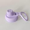 Portable Sports Thermos Water Bottle with Dustproof Lid and Handle