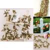 Beautiful 42 Flowers Artificial Silk Rose Fake Flower Garland For Diy Party Decoration
