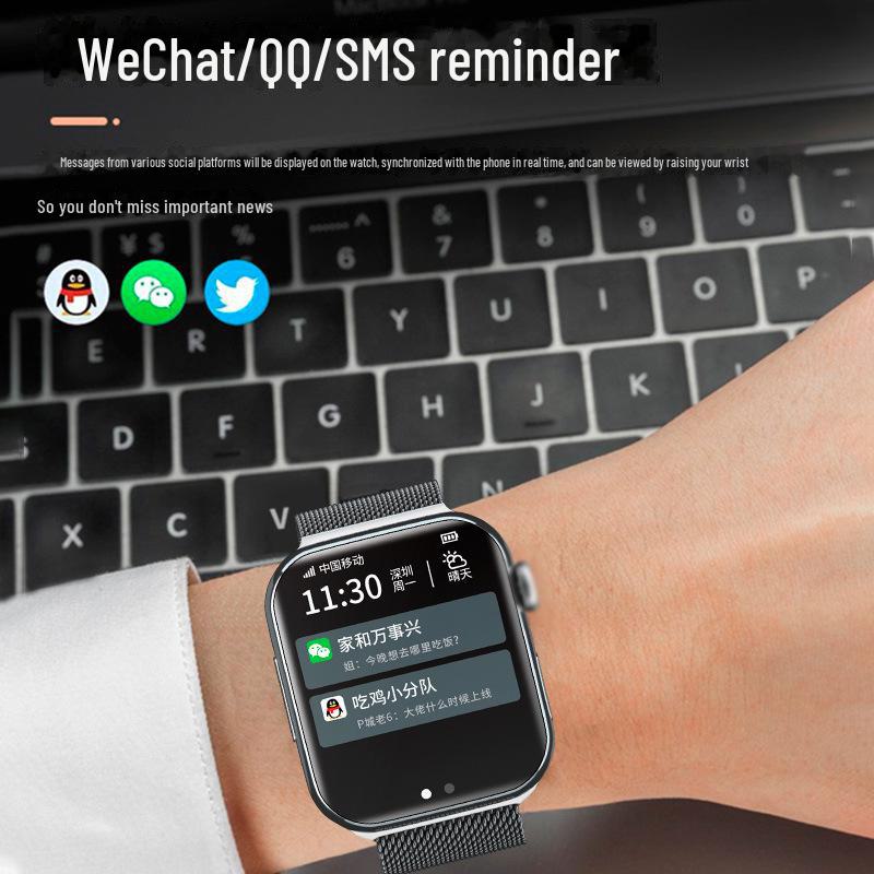 S10 Smartwatch: Multifunction Bluetooth Watch with Large Screen for Adults