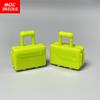 10pcs/lot MOC Blocks Utensil Suitcase featuring Long Handle 37178 Traveling Case Construction Bricks Accessories Children's Playthings Gifts