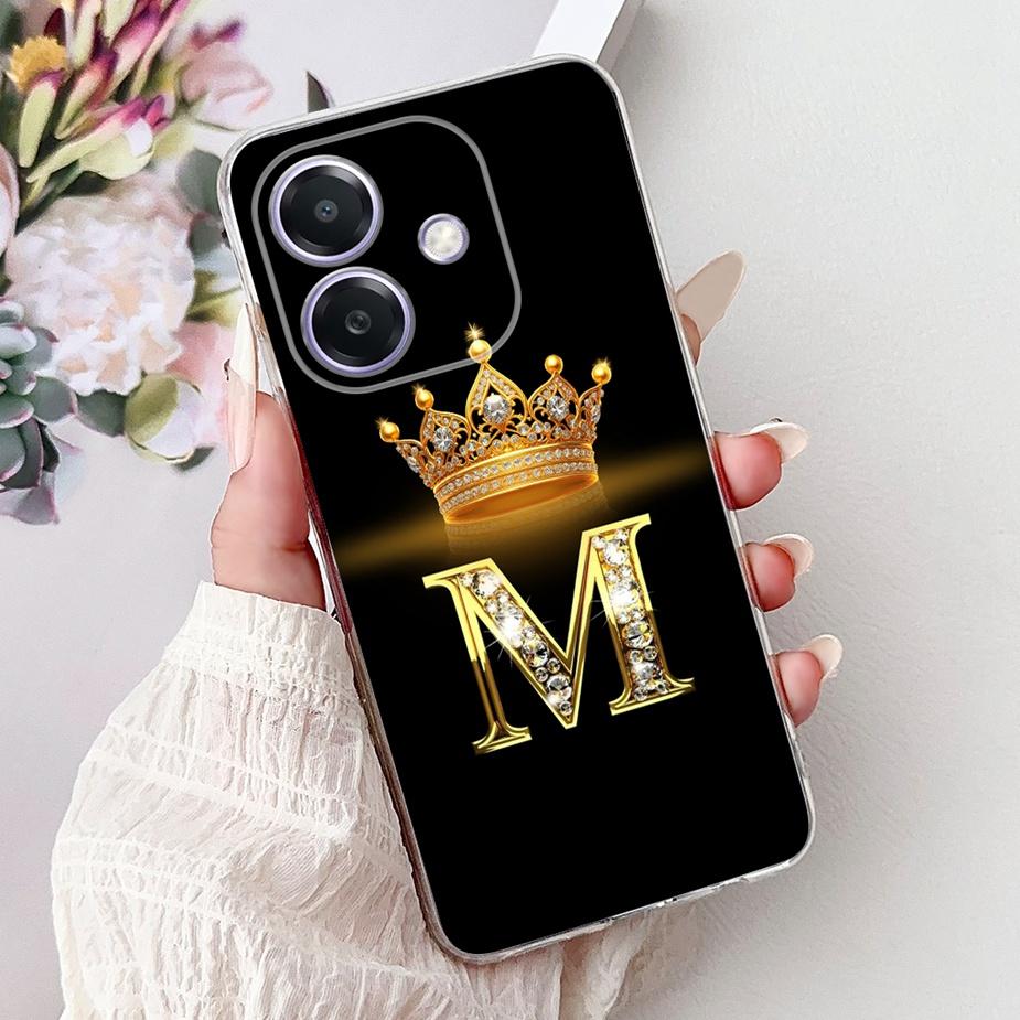 

For Oppo A3 A3x 4G Case CPH2669 New Luxury Letters Cover Soft Slim Phone Case For Oppo A20 A3 X 4G OppoA3 OppoA3x OppoA20 Bumper Oppo A20