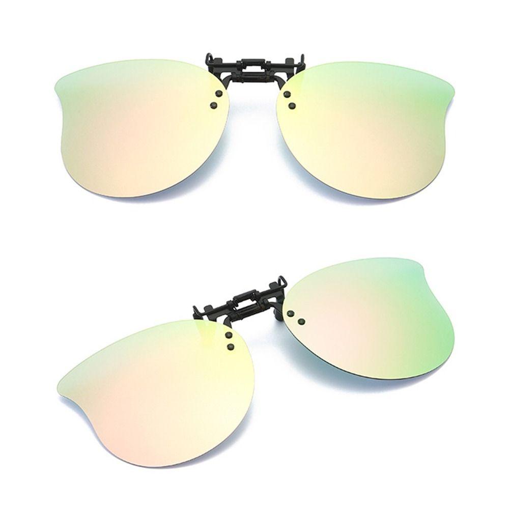 Polarized Clip On Sunglasses Over Prescription Glasses  Perfect for Outdoor & Driving