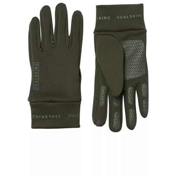 Велосипедные перчатки SealSkinz Nano Fleece (оливки) L