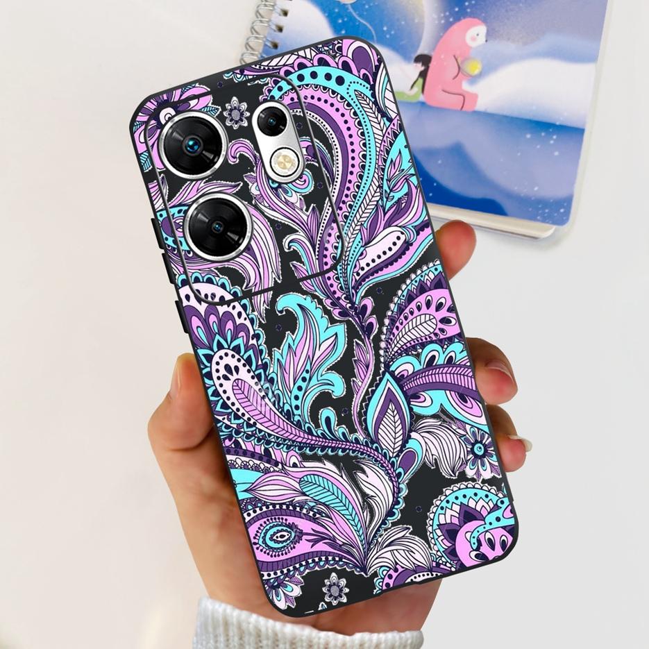For Infinix Zero 30 4G Case X6731B Cute Cat Butterfly Cover Soft Silicone TPU Phone Case For Infinix Zero 30 5G Zero30 4G Fundas