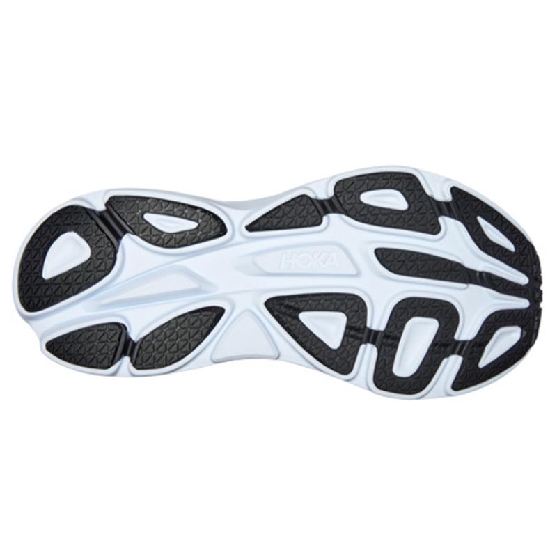 HOKA ONE ONE Bondi 8 Black White Women's Sneakers 1127952-BWHT