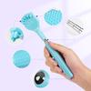 Five Sections Handle Telescopic Back Scratcher For Itch Massager Back Scraper Massage Back Scratcher Relieve Anti-Itch Tool