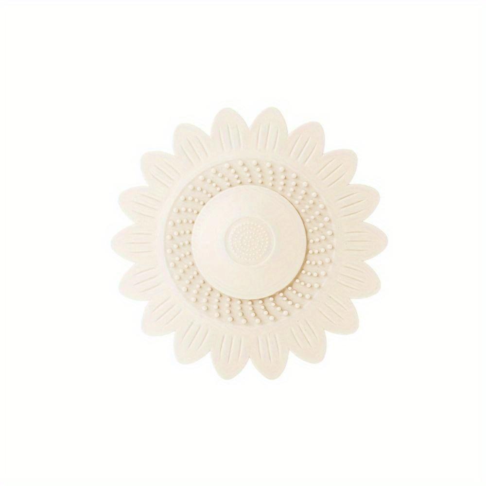 

Крышка сливного отверстия в полу Фильтр для волос Дезодорирующий сливной фильтр Улавливатель волос для сливного отверстия в раковине Силиконовый коврик для сливного отверстия в полу Фурнитура белый