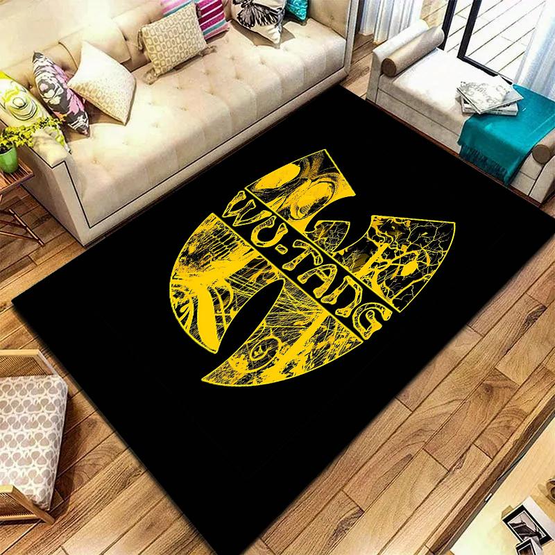 

2026 New Wu-Tang Clan Carpet Rug for Living Room Bedroom Home Sofa Decoration,Kids play Non-slip Floor Mat H9 40x60cm( 15x23in )