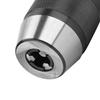 0-13mm Capacity Keyless Drill Chuck 45# Steel Material Lathe Chuck  For Electric Drill