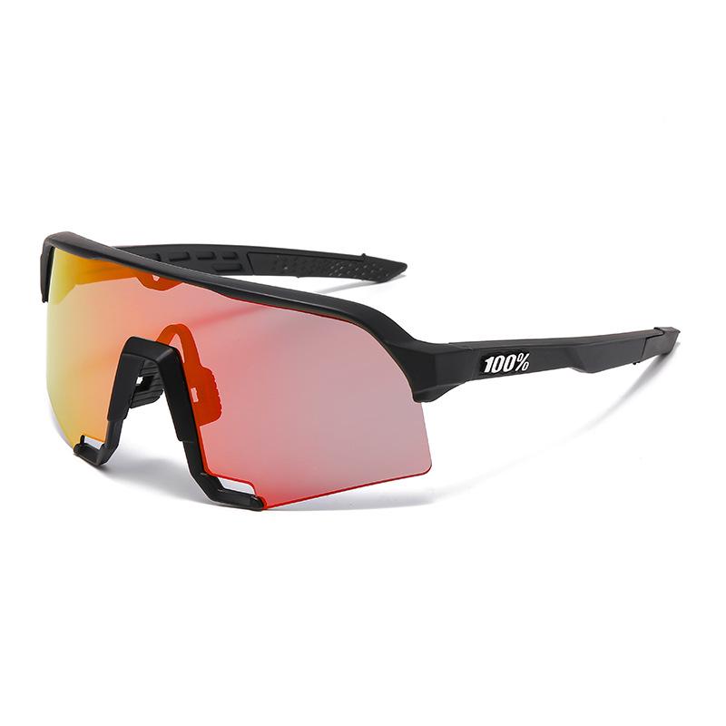 Occhiali da sole da ciclismo da esterno europei e americani, Maschera S3 per mountain bike con parabrezza