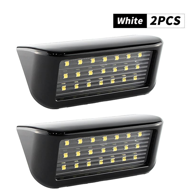 

2PCS LED Number Plate Lights For Peugeot Rifter 2018.09-2026.12 Ranch 2008.03-2026.12 Citroen Berlingo 2008.04-2026.12 Dispatch