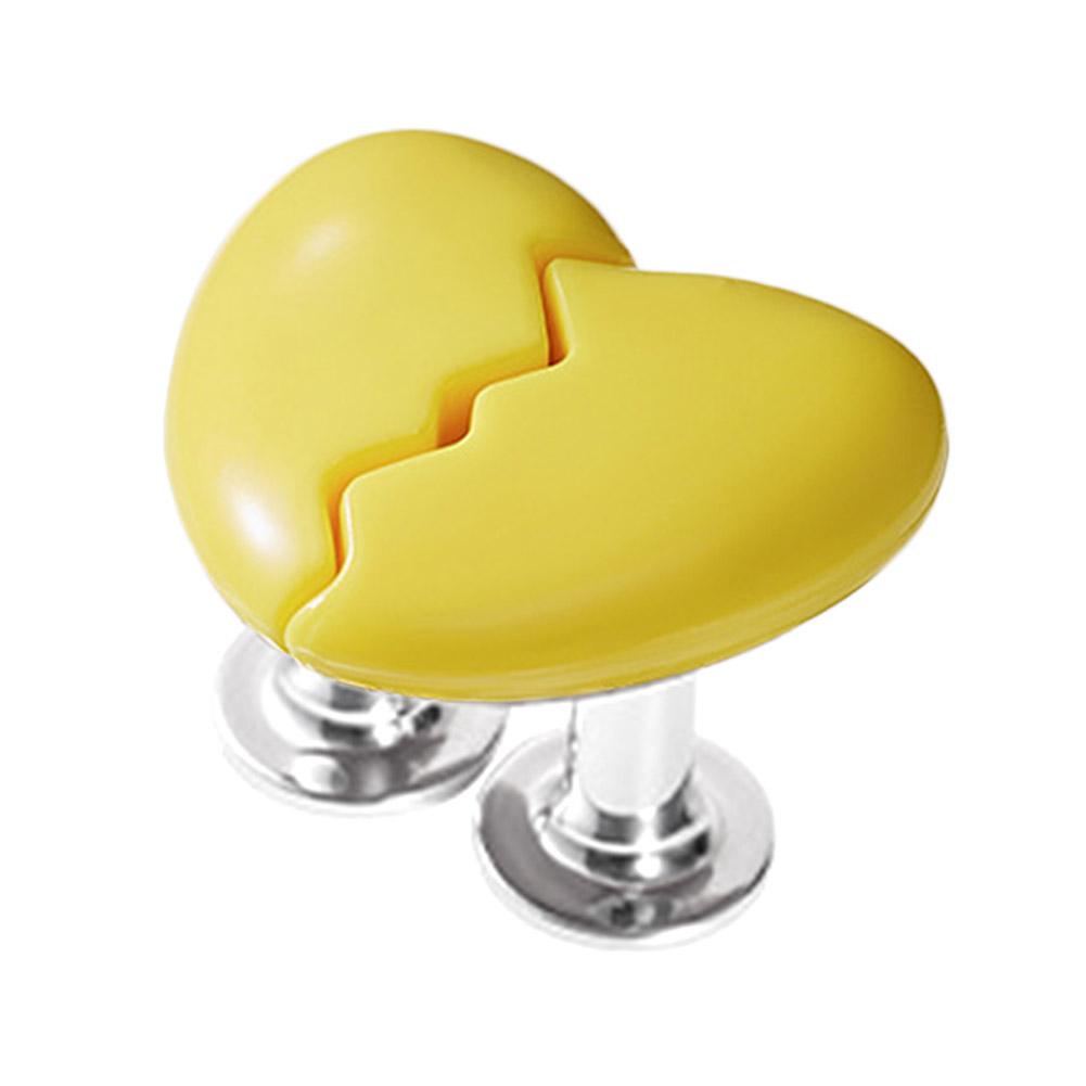 Heart Handle Toilet Press Button Long Nail Protector Press Tank Push Switch Toilet Bath Room Water Press Flush Button Home Tool