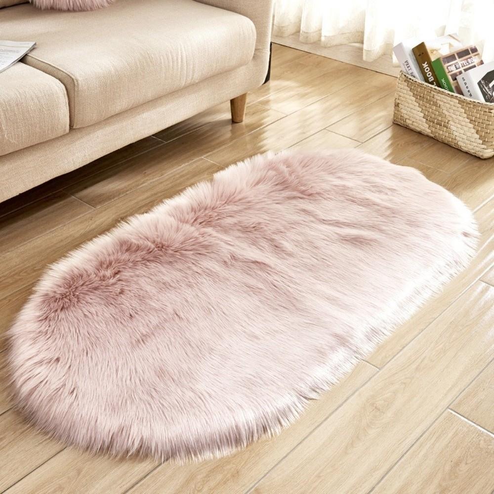 Floor Protection Sheepskin Carpet Imitation Wool Long Hair Carpet New Sofa Cushion  Home Decor