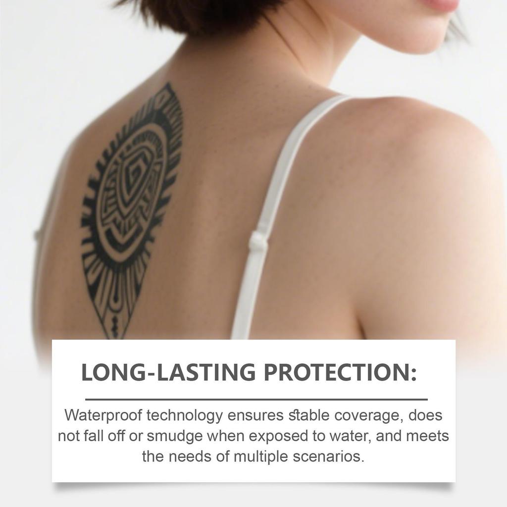 JAYSUING Atmungsaktives Tattoo-Abdeckpflaster mit sanfter Haftung